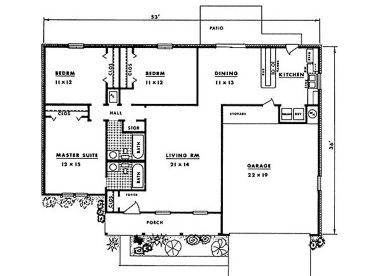 Floor Plan, 004H-0012