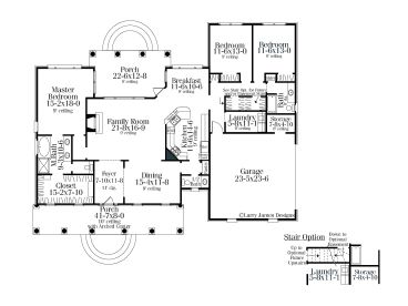 1st Floor Plan, 042H-0033