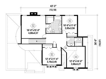 2nd Floor Plan, 072H-0113