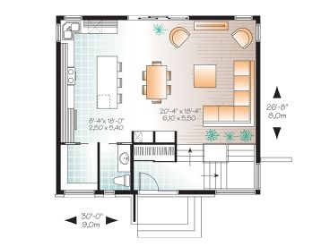 Floor Plan, 027H-0258