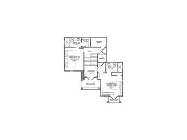 2nd Floor Plan, 070H-0058