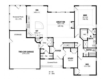 Floor Plan, 014H-0101