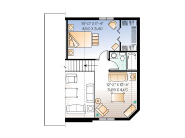 2nd Floor Plan, 027H-0142