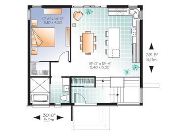 Floor Plan, 027H-0259