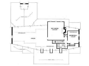 2nd Floor Plan, 063H-0042