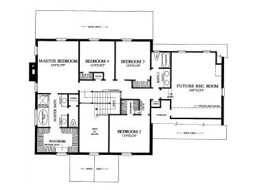 2nd Floor Plan, 063H-0198