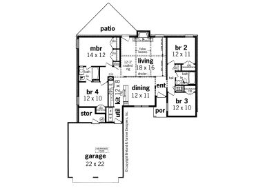 Floor Plan, 021H-0043