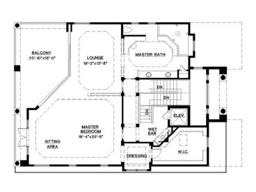 2nd Floor Plan, 037H-0117