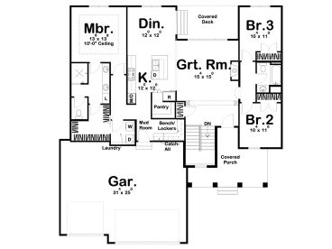 Floor Plan, 050H-0172
