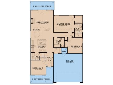 Floor Plan, 074H-0195