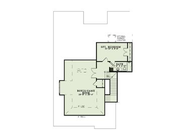 2nd Floor Plan, 025H-0278