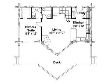 1st Floor Plan, 051L-0002