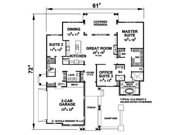 Floor Plan, 031H-0268