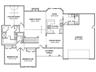 Floor Plan, 048H-0067