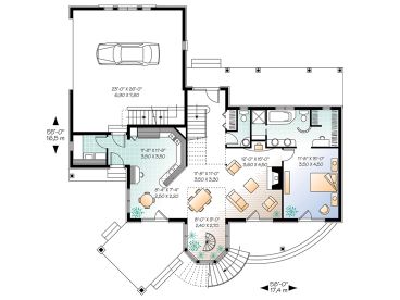 1st Floor Plan, 027H-0032