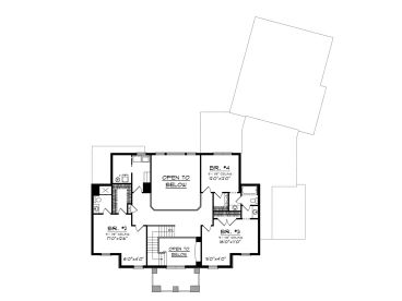 2nd Floor Plan, 020H-0334