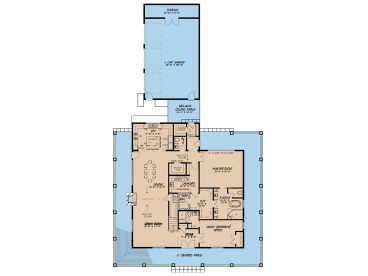 1st Floor Plan, 074H-0038
