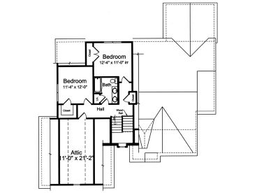 2nd Floor Plan, 046H-0179