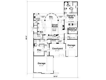 1st Floor Plan, 031H-0481