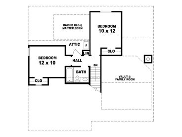 2nd Floor Plan, 006H-0005