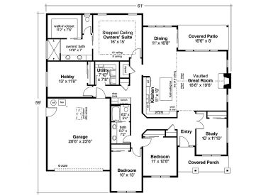 Floor Plan, 051H-0316
