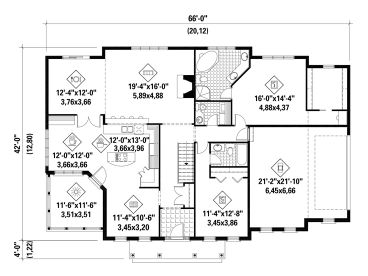 Floor Plan, 072H-0036