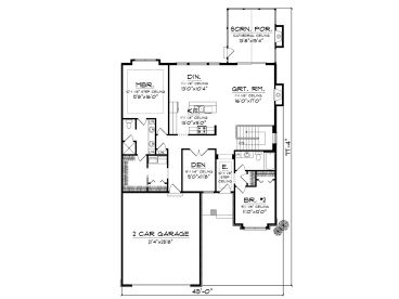 Floor Plan, 020H-0311