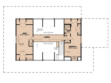 2nd Floor Plan, 074H-0092