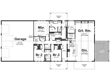 Floor Plan, 050H-0466