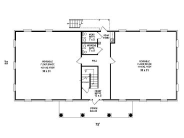1st Floor Plan, 006C-0042