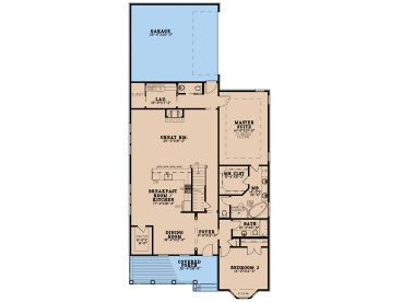 1st Floor Plan, 074H-0215