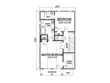 3rd Floor Plan, 058H-0075