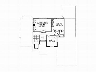 2nd Floor Plan, 020H-0040