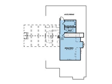   2nd Floor Plan, 074H-0056