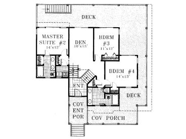 1st Floor Plan, 041H-0017