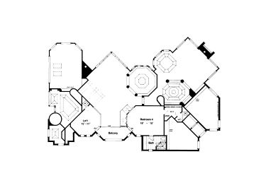 2nd Floor Plan, 043H-0217