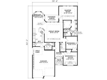 Floor Plan, 025H-0052