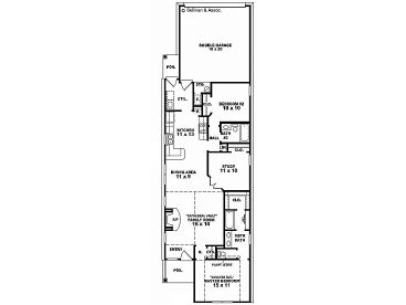 Floor Plan, 006H-0040