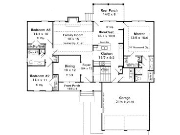 Floor Plan, 030H-0026