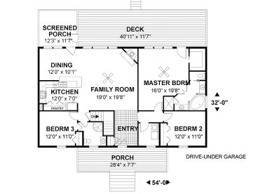 Floor Plan, 007H-0031