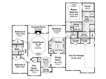 Floor Plan, 001H-0107