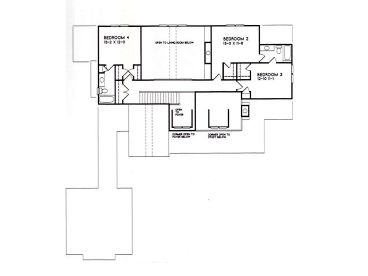 2nd Floor Plan, 045H-0046