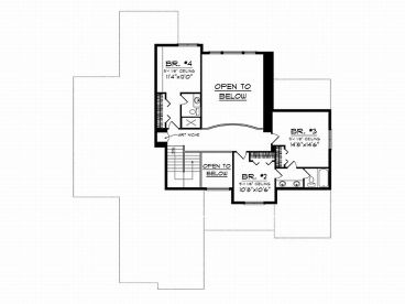 2nd Floor Plan, 020H-0140