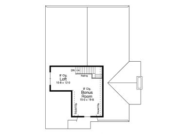 2nd Floor Plan, 023H-0087