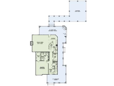 1st Floor Plan, 025H-0330