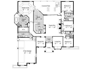 Floor Plan, 043H-0152