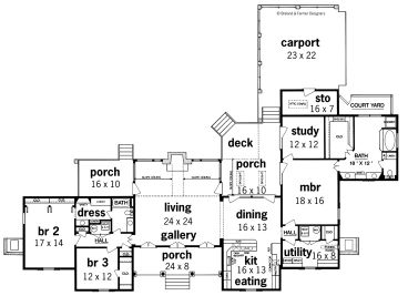 Floor Plan, 021H-0150