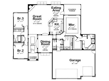 Floor Plan, 031H-0206