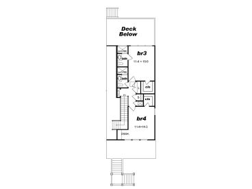 2nd Floor Plan, 062H-0182