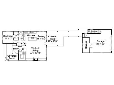 1st Floor Plan, 051H-0245